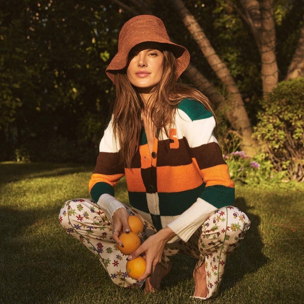 Siedres Striped Sweater Small